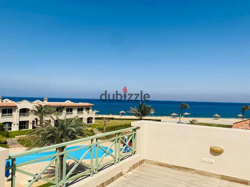 ground floor with garden with sea view for sale in lavista gardens ain sokhna 9