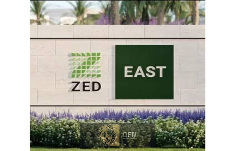 A fully finished apartment for sale with AC's in " Zed East " ,New cairo 6