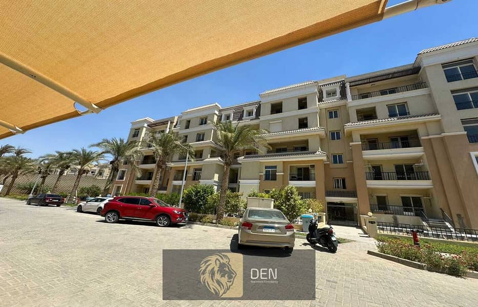 Apartment with garden ,landscape view for sale at a special price and immediate receipt in " Sarai " 8