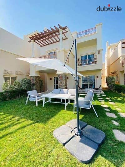 Villa with swimming pool for sale (immediate delivery) in Ain Sokhna in Blue Blue Village