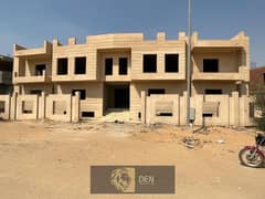 Villa for sale, semi-finished, immediate delivery, West Golf Extension 0