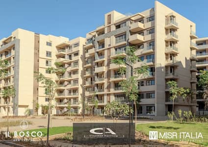 Own a 3-bedroom apartment with a private parking ready for delivery in 6 months without down payment _ payment over 10 years in IL Bosco _ New capital