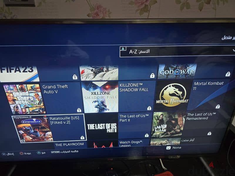 Ps4  استخدام شخصى  مهكر مقفول بقفل المصنع من اول شرائه وعليه 20 لعبة 3