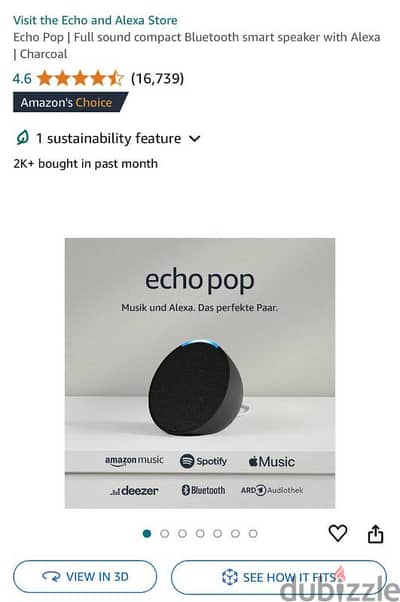 Alexa Echo Pop Smart Home