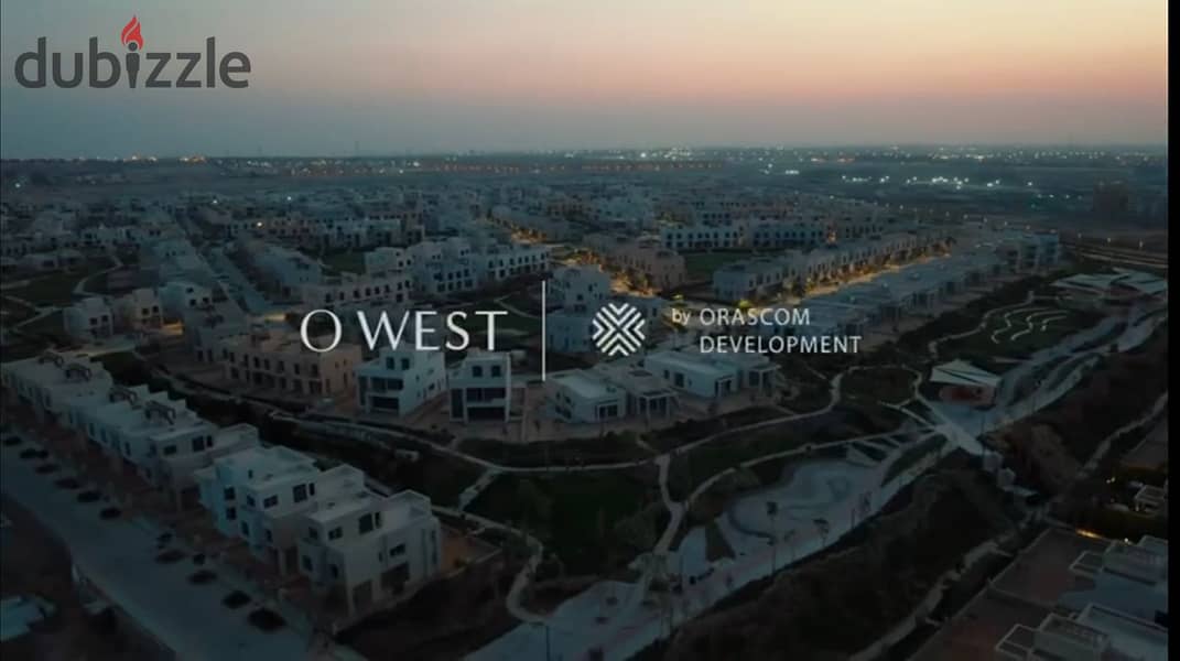 اسكن فورا بشقه بفيو لاندسكيب متشطبه بالكامل بالتقسيط علي 7 سنين في O WEST 24