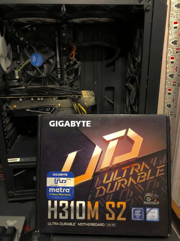 بندل جيل ثامن I5-8500&Motherboard H310 gygabyte 3