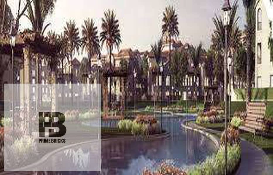 With a special discount, an apartment of 168 square meters with a landscape view in Ivy Residence, El Shorouk 3