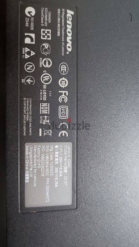 Laptop Lenovo G58C 5