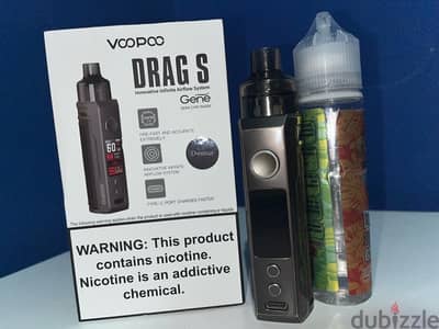 vape drag s استعمال خفيف