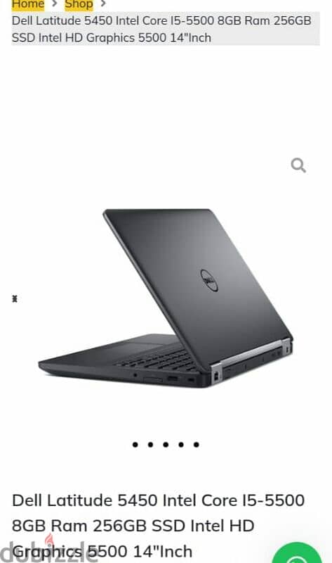 لاب توب Dell 4