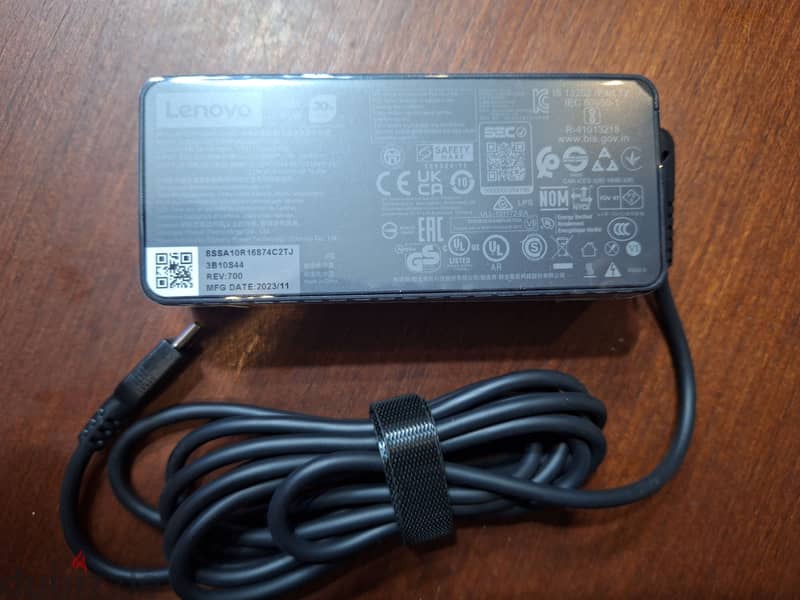 Lenovo - Original 65W 20V 3.25A USB Type-C Laptop Adapter Charger شاحن 1