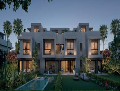 Townhouse with Hassan Allam Swan Lake West in Swan Lake, located near Palm Hills and New Giza.