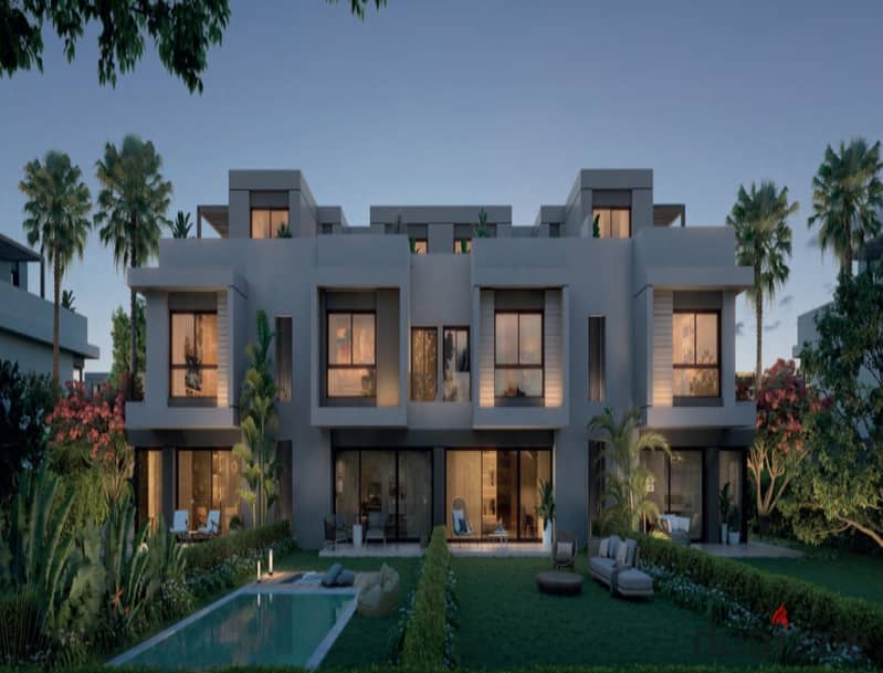 Townhouse with Hassan Allam Swan Lake West in Swan Lake, located near Palm Hills and New Giza. 5