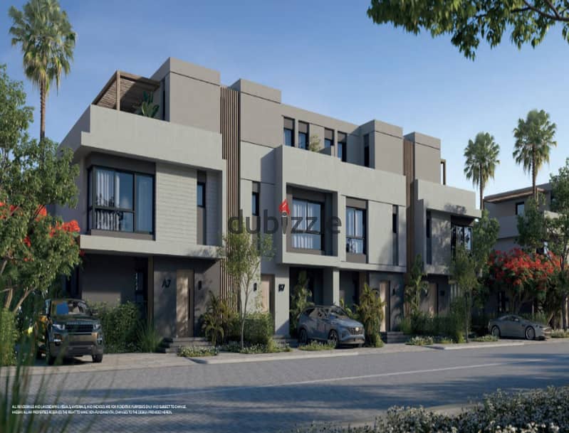 Townhouse with Hassan Allam Swan Lake West in Swan Lake, located near Palm Hills and New Giza. 6