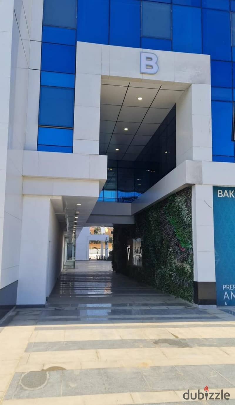 Office for rent, 72 rooms, with air conditioning, in Trivium, Sheikh Zayed, in front of Capital and Park Street, near Arkan Mall and 26th of July Corr 3