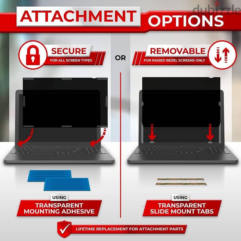 Privacy Screen Filter for 16:9 Widescreen Display 5