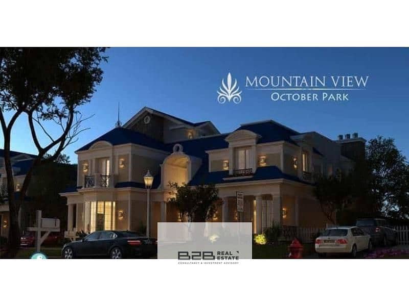 Standalone Villa Ready to move Mountain view October Park 5