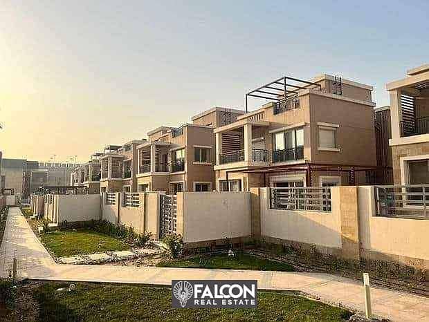 فيلا تاون هاوس | 4غرف | للبيع بالتقسيط في كمبوند سراي القاهرة الجديدة امام مدينتي / Villa For Sale In Sarai New Cairo 9