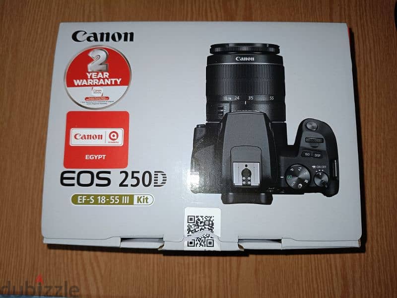 canon 250d + lens 18-55 7