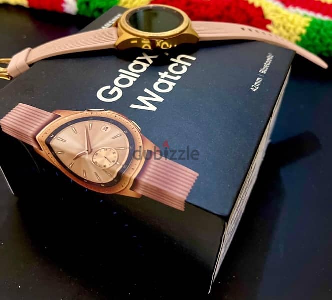 galaxy watch 42 mm Rose Gold 2