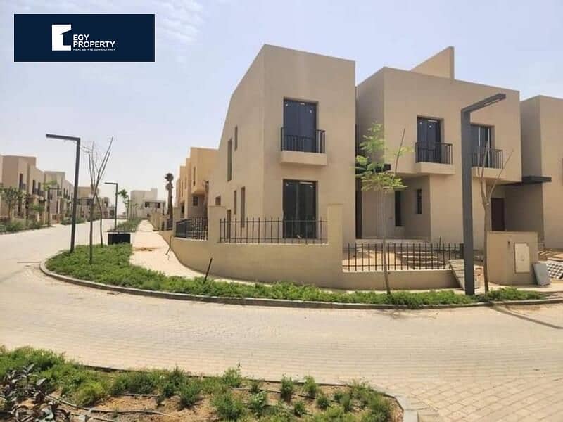 Lowest price corner villa from Orascom in O west october , installments over 9years 5