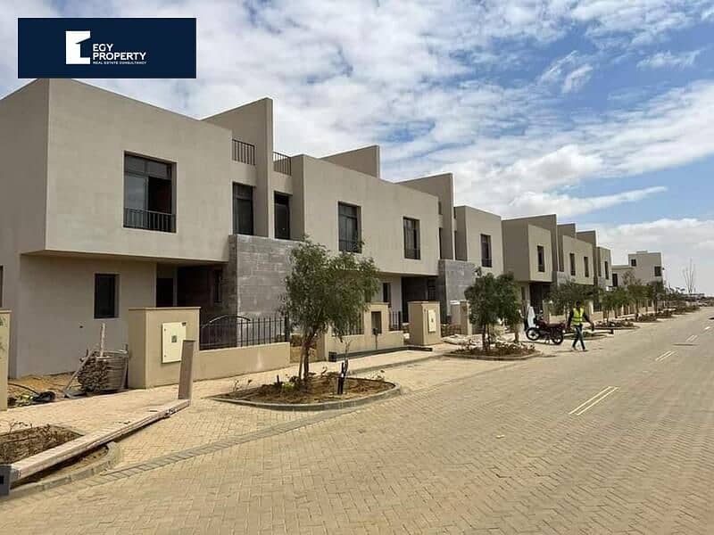 Lowest price corner villa from Orascom in O west october , installments over 9years 8