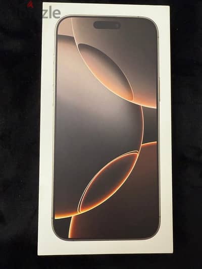 Iphone 16 promax , 256GB DESSERT PLATINUM , brand new ( sealed)