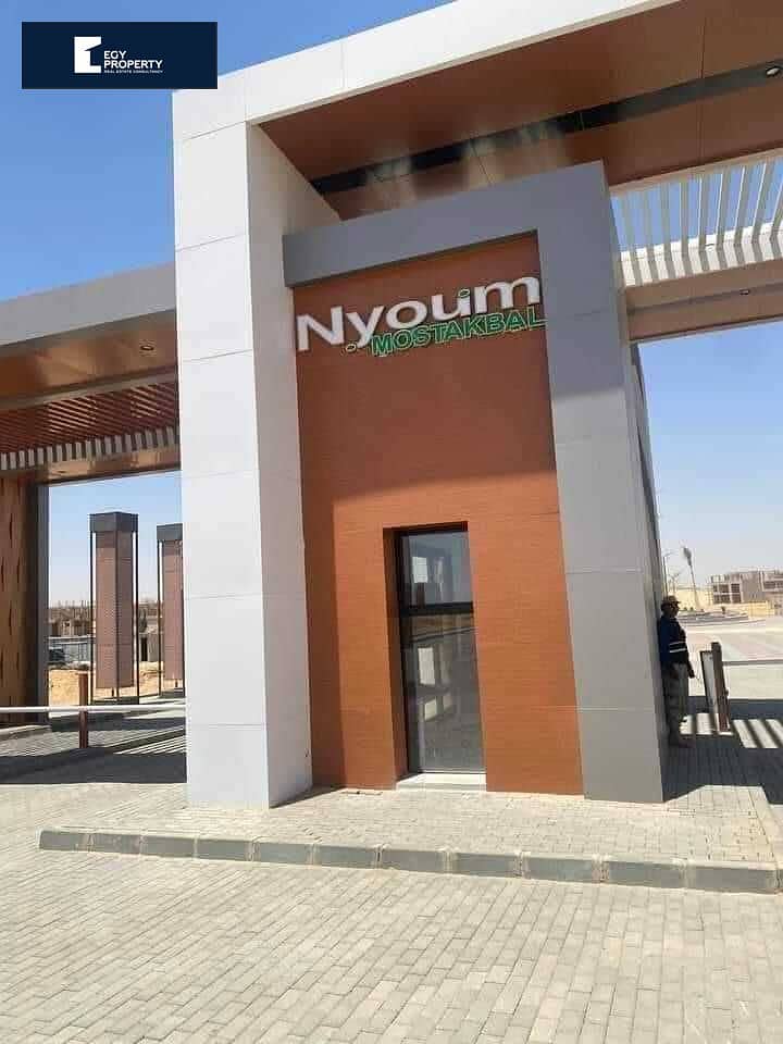 Own your new apartment now in Mostakbal city with 7 years payment plan in Nyoum 2