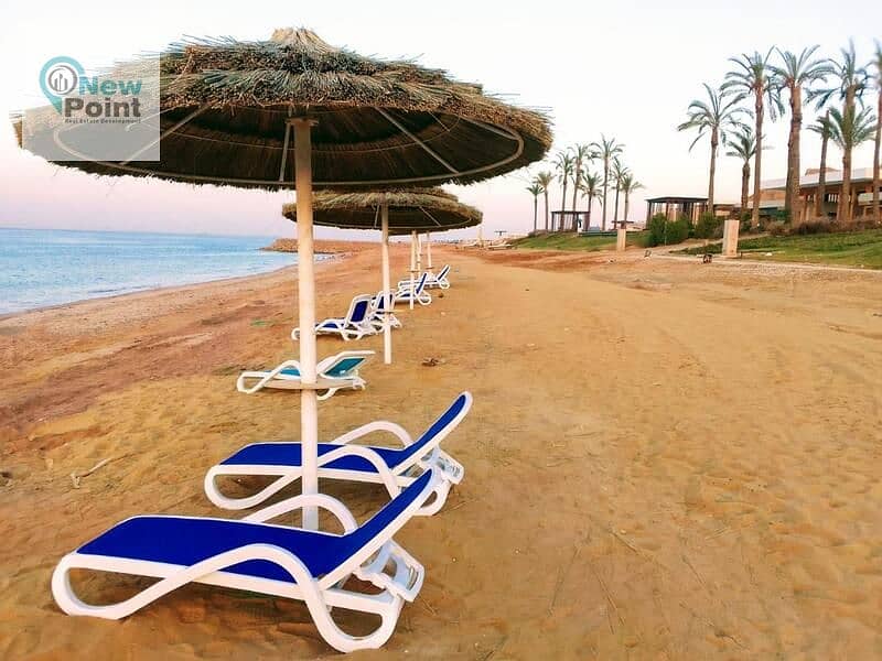 Immediately on the sea, receive a fully finished two-bedroom chalet in The Grove, Ain Sokhna 3