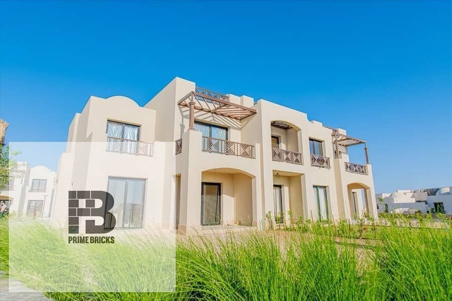 Garden Apartment for sale "ٌo% Down Payment" Fully-Finished in Makadi Heights Hurghada from Orascom developments 5