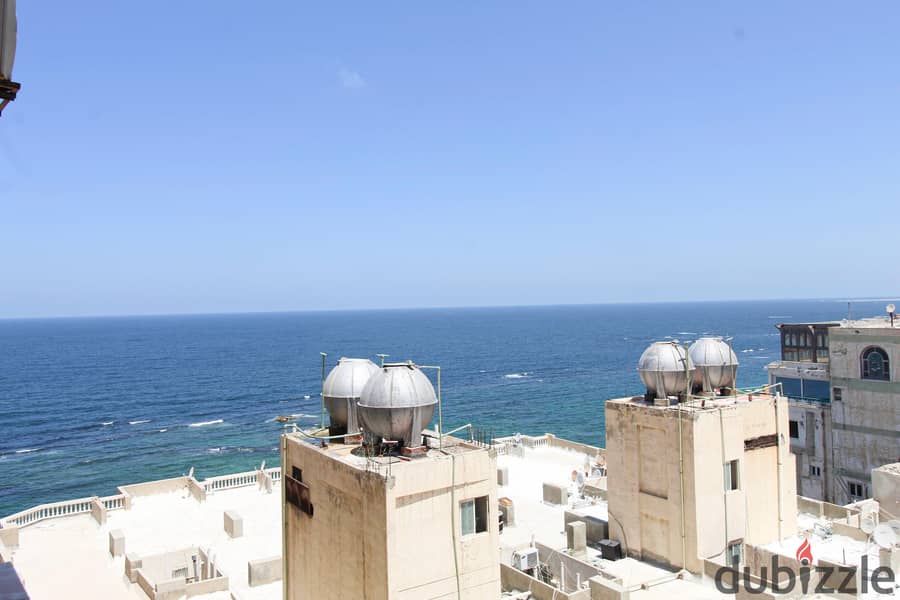 Apartment for rent, modern, 135 m, Al Mandara, direct sea view, side view - 12,000 per month 0