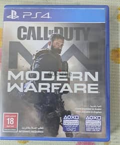 cod modern warfare Arabic ps4 game for sale or trade 0