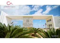 Sea View Townhouse Villa on the sea in Sea Shore from Hyde Park with a construction rate exceeding 60% in installments with a special discount 0