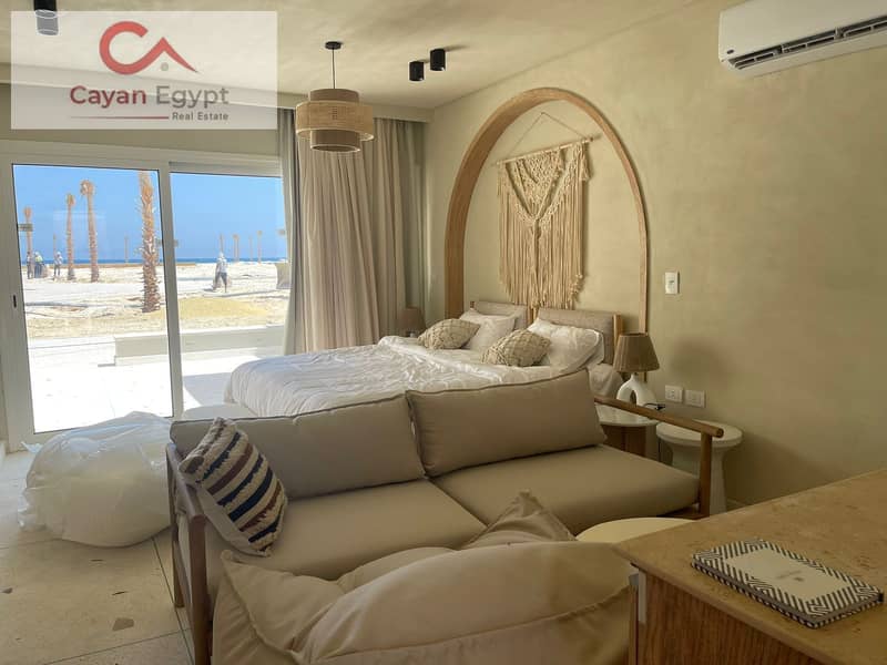 Sea View Townhouse Villa on the sea in Sea Shore from Hyde Park with a construction rate exceeding 60% in installments with a special discount 5