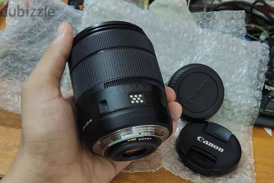 Canon lens nano ultra usm 18 135 efs بتقنية النانو بنصف الثمن لسرعة ا 1