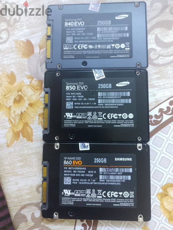 هردات SSD 250 سامسونج ايفو 0