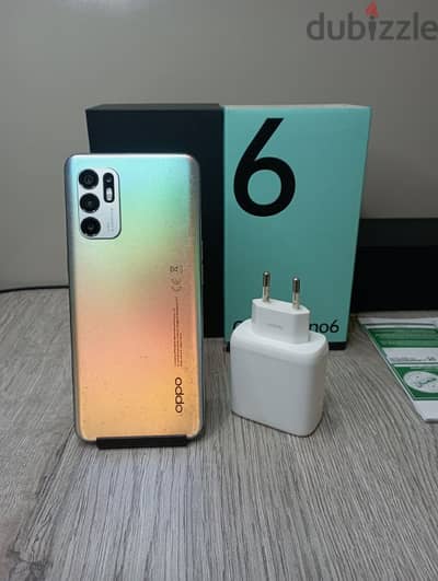 Oppo Reno 6  حاله ممتازه جداً