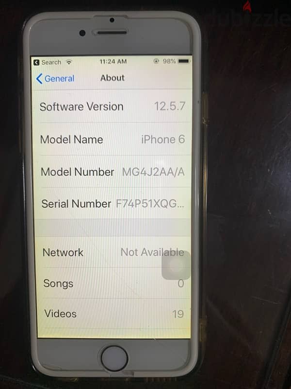 Iphone 6 64GB battery 100% 2