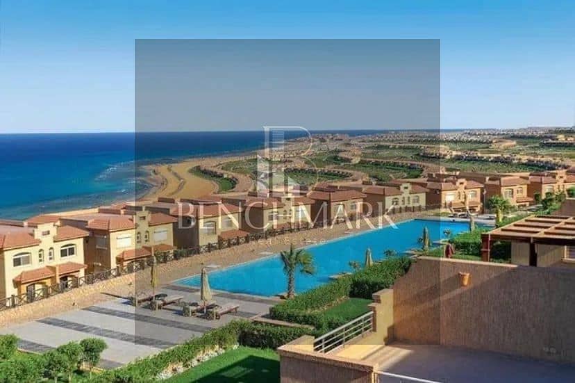 Villa Duplex 180 m for sale, double sea view, in Ain Sokhna Hills Village, next to Porto, installments over 8 years 18