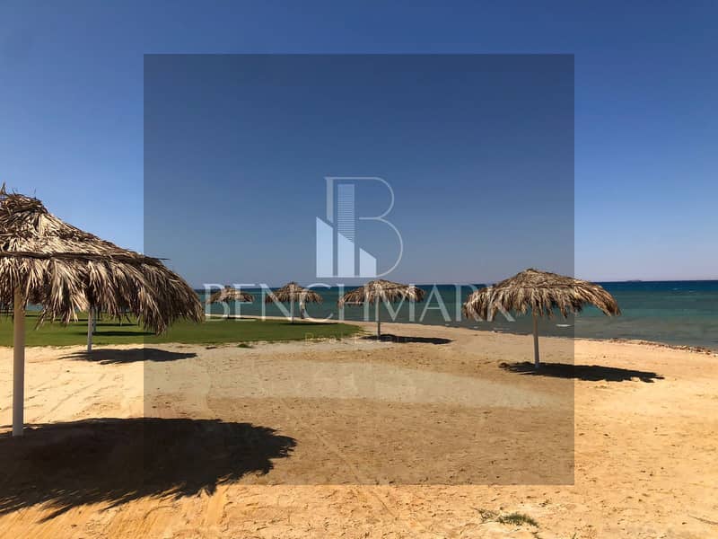 Garden Chalet for sale, immediate delivery, 115 m, finished, La Vista Ray Ain Sokhna Village, next to Mountain View, in installments 15