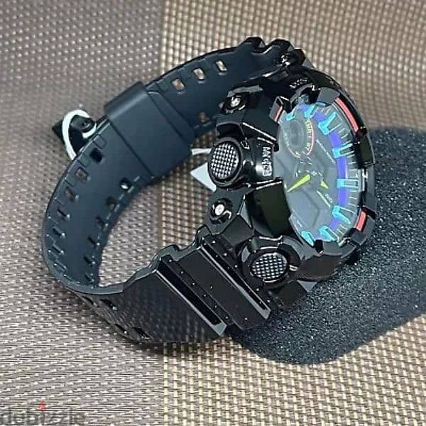 للبيع ساعة كاسيو جي شوك  موديل Casio G-shock GA-700RGB-1ADR 5