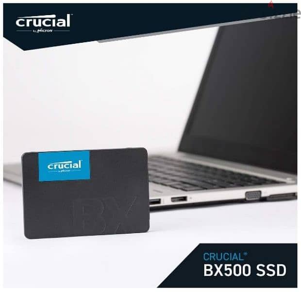 Hard Desk Crucial BX500 SSD 500 Giga - Sata for Laptop and PC 3