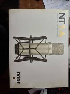 Rode NT1-A Cardiod Condenser Mic + XLR Cable + Pop-Filter 0