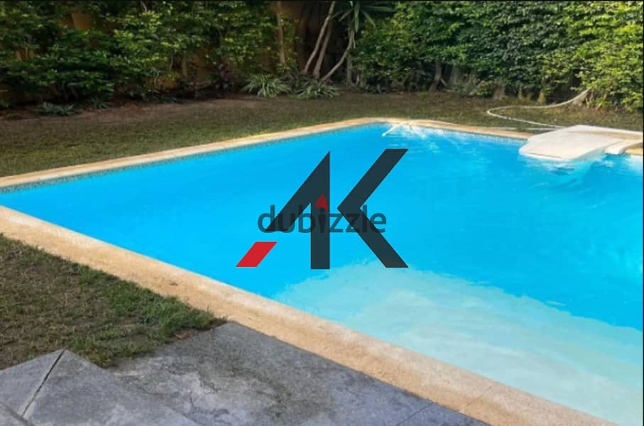 Prime Location Twin with pool For Rent in Moon Valley - New Cairo 0