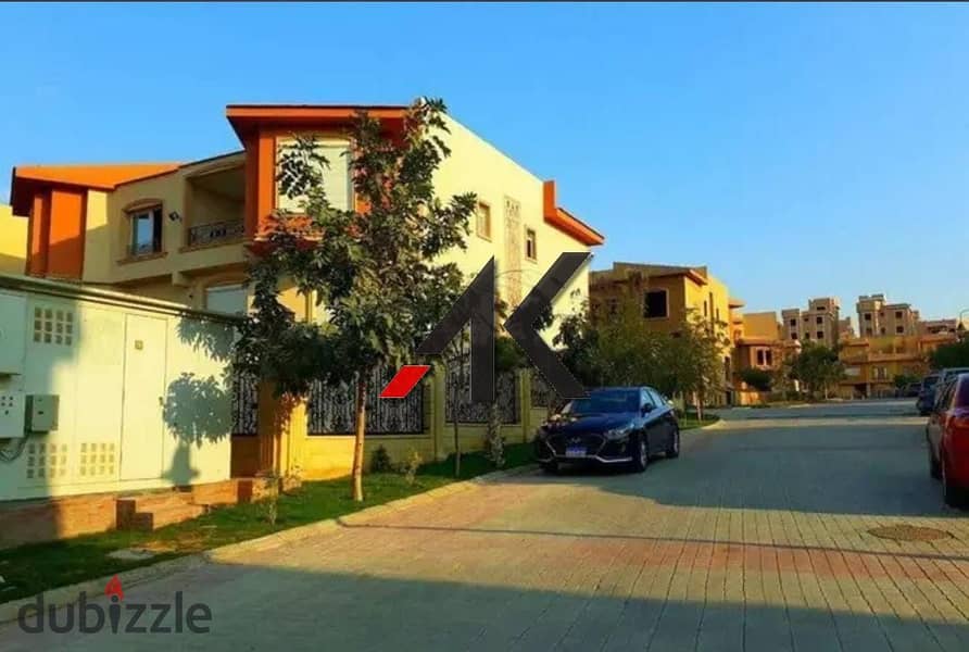 Prime Location Twin with pool For Rent in Moon Valley - New Cairo 8