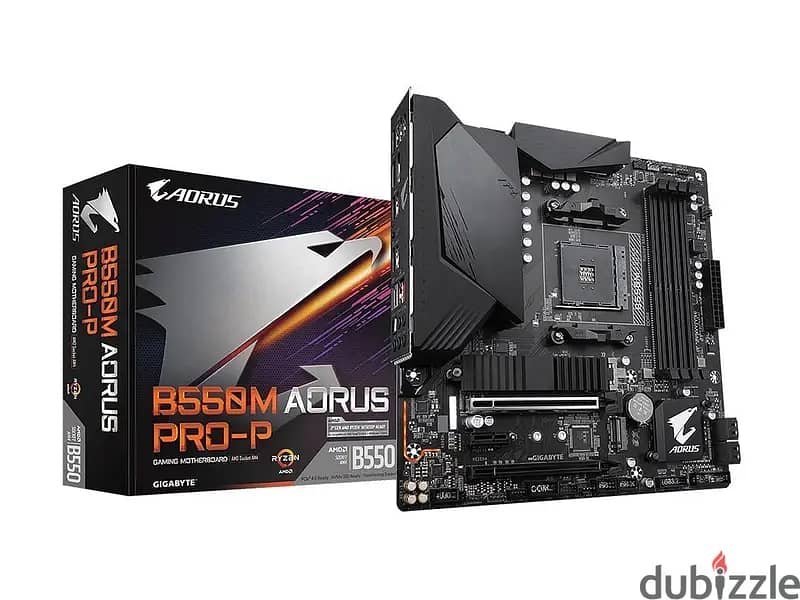 بندل رايزن للالعاب و المونتاج  Ryzen 7 3700X + B550M AORUS 1