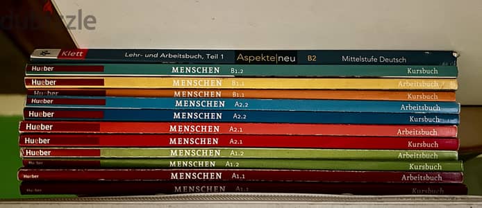 Goethe German Course Book Menschen كتب منشن لغه المانيه