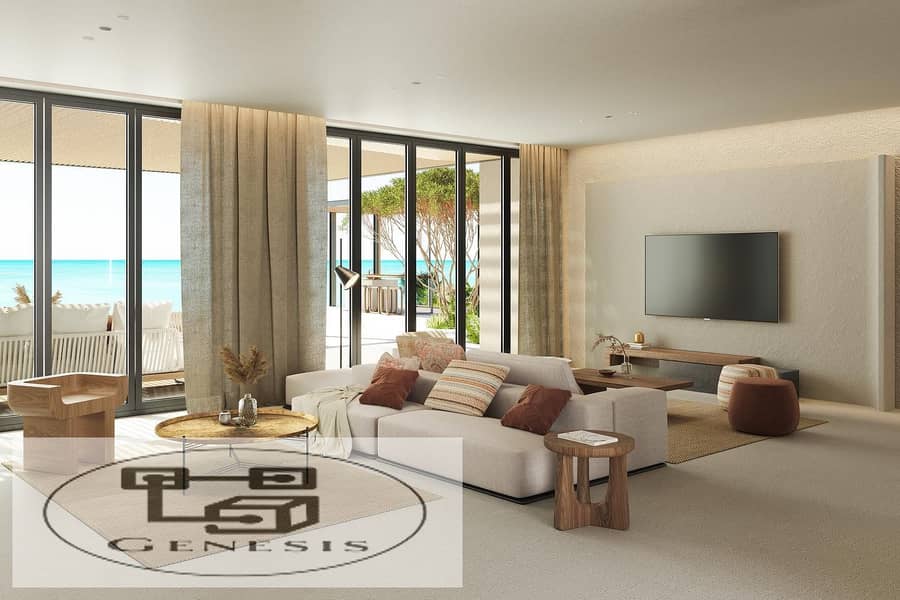 Sea view Chalet for sale with 2 bedrooms finished in Somabay Hurghada 2