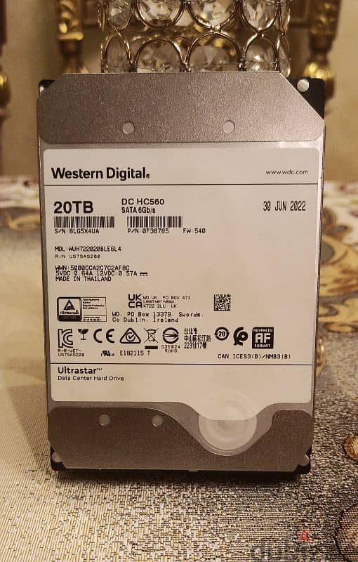 HDD WD Ultrastar 20TB 0