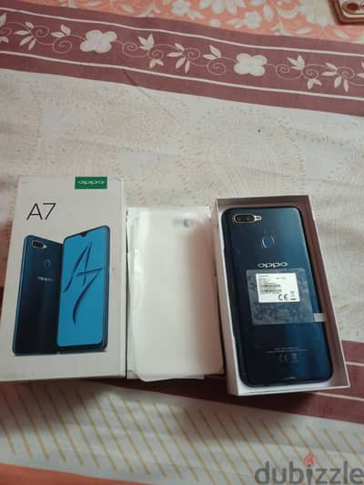 oppo A7 2022 بكل حاجاته حالته جيده